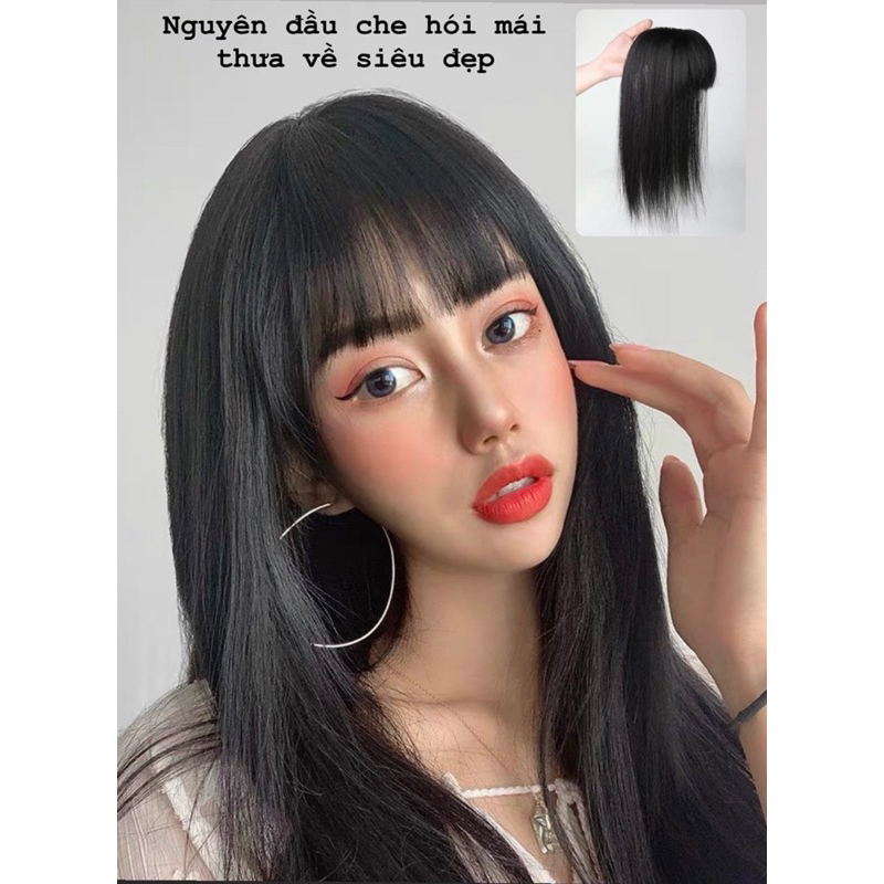 Mái che hói 4D làm bằng tóc thật 100%