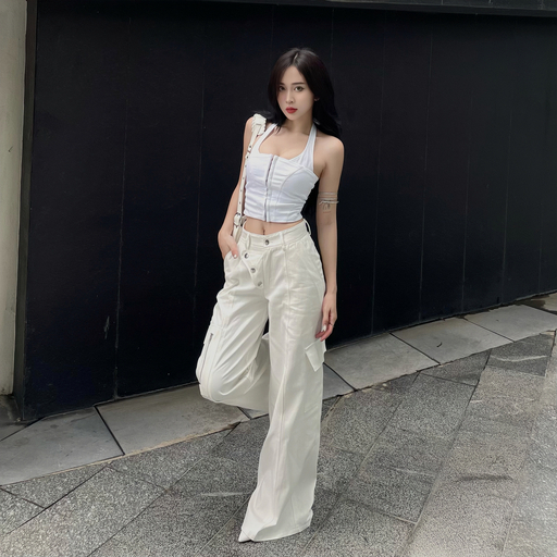 Áo “KEISHA Top” --- Áo croptop phía sau đan dây