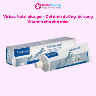 Virbac Nutri Plus Gel-Gel Dinh Dưỡng Chó Mèo