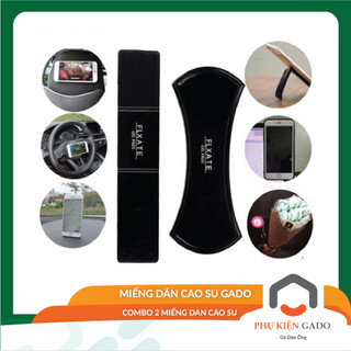 Miếng dán cao su GADO miếng dán silicone LAMA làm giá đỡ điện thoại bộ 2 miếng dán