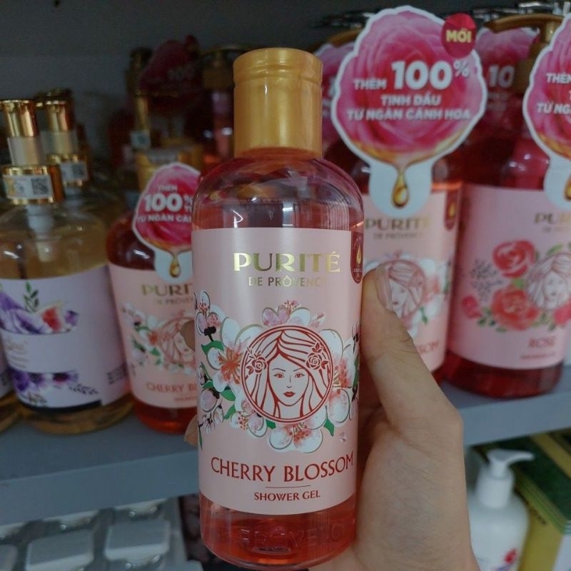 Sữa tắm hương hoa hồng rose Purite by Provence Shower Gel 850ML