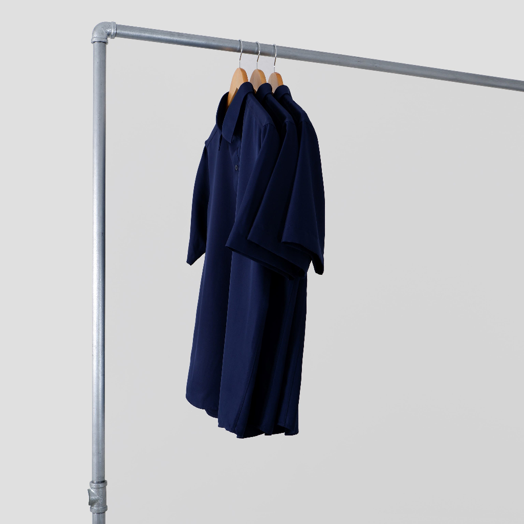 Áo sơmi nam cổ bẻ với 3 khuy cài ngắn tay betterNICK