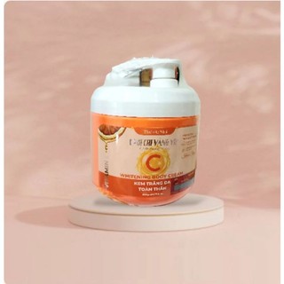 Kem dưỡng trắng da body Vitamin C Linh Chi vàng 500g