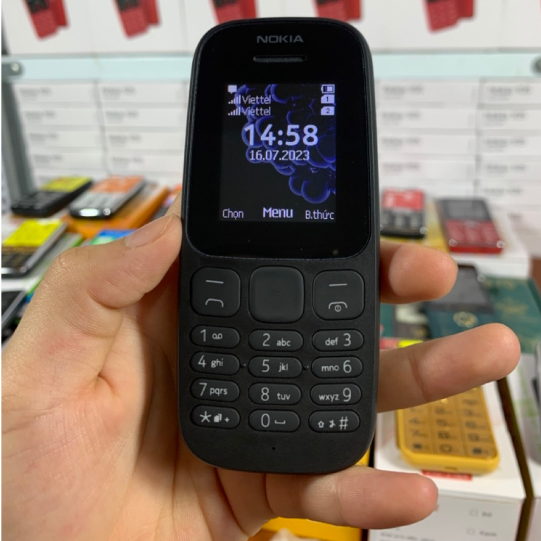 { BH 6 THÁNG } điện thoại bàn phím nokia 105 (2017) 1sim. BẢO HÀNH 1 ĐỔI 1 TRONG 2 THÁNG | BigBuy360 - bigbuy360.vn