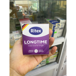 [CHÍNH HÃNG] BAO CAO SU RITEX DELAY - KÉO DÀI THỜI GIAN (HỘP 3 CHIẾC)
