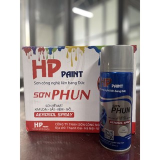 Sơn phun Hòa Phát màu Nhũ Bạc