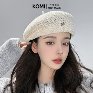 Mũ nồi KOMI nón beret nữ thời trang phong cách hàn quốc trẻ trung thanh lịch