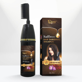 Dầu gội phủ bạc catchy saffron 200ml