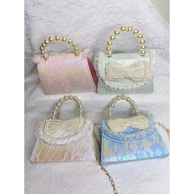 Túi mini nơ ngọc  siêu xinh