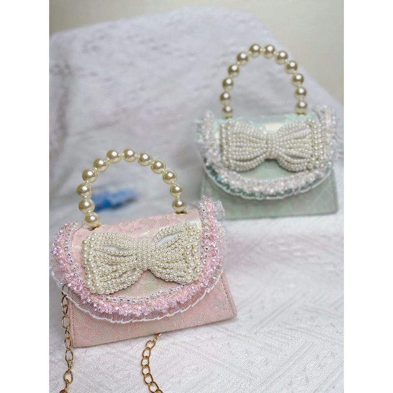 Túi mini nơ ngọc  siêu xinh