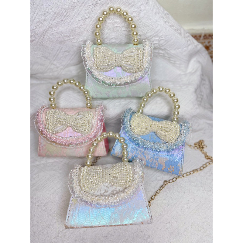 Túi mini nơ ngọc  siêu xinh