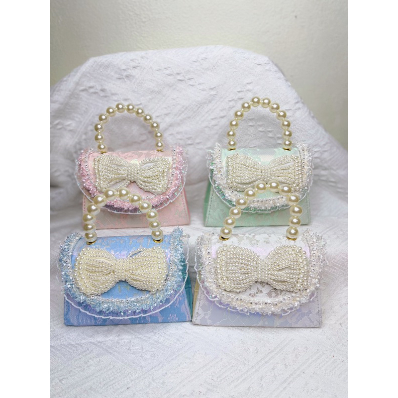 Túi mini nơ ngọc  siêu xinh