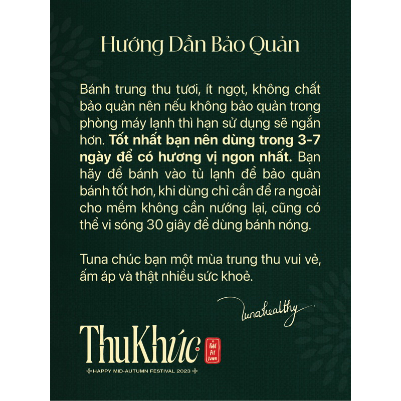 Bánh Nướng Healthy By Tuna