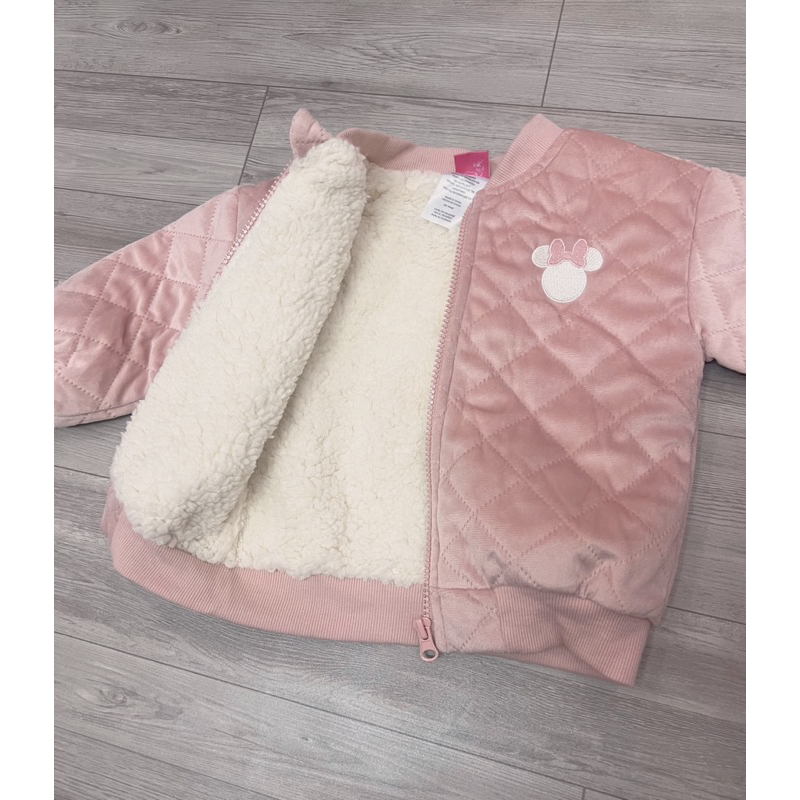 Áo Bomber Lót Lông Mềm Nhẹ Bé Gái