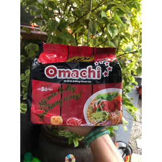 Mì Omachi xốt bò hầm (5 gói)