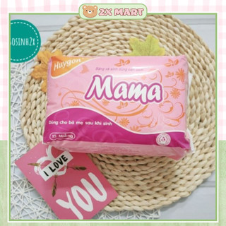 Băng vệ sinh Mama gói 12 miếng bvs ban đêm dành cho mẹ sau sinh Huygo  [Êm thấm]