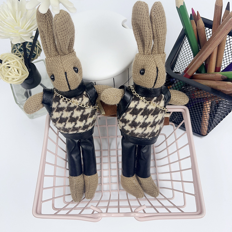 Móc Khóa Balo Hình Thot Dễ Thương Dài 15 Cm - Móc Khóa Gấu Bông Thỏ