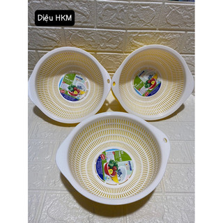 Bộ thau kèm rỗ 22cm