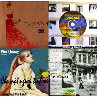 Bộ 4 CD tình khúc nhạc sĩ Phú Quang chất lượng cao