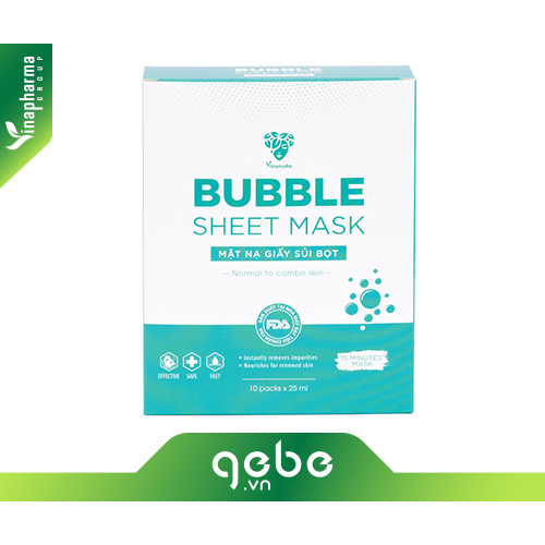 Mặt nạ giấy sủi bọt - Bubble Sheet Mask