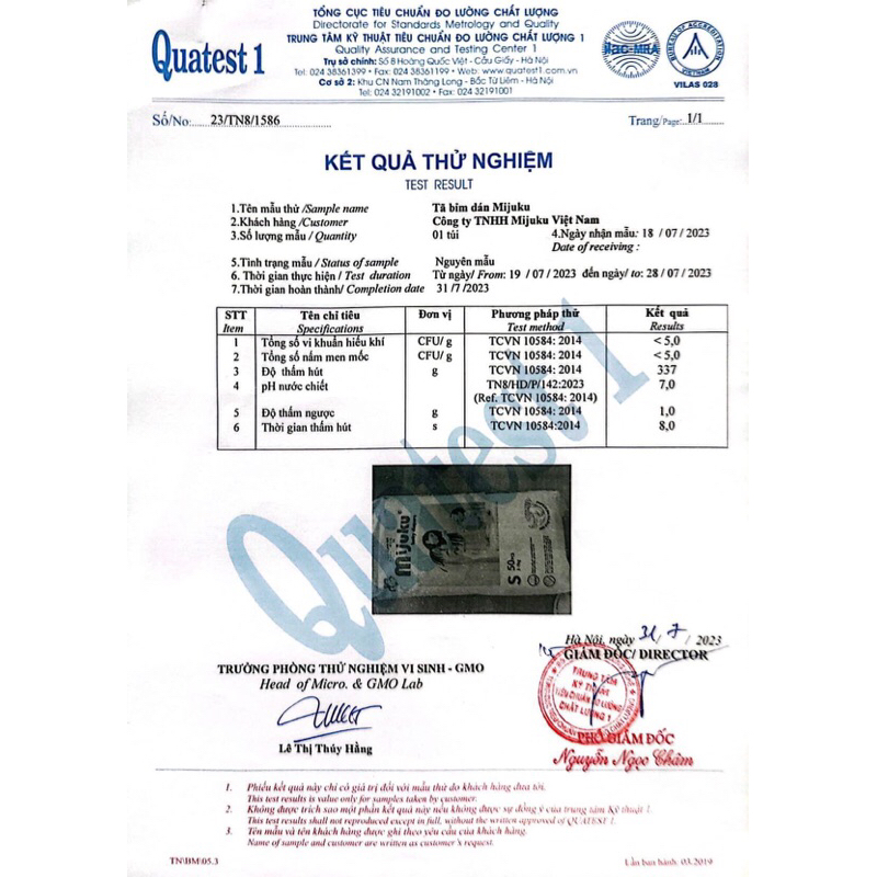 - Tã Quần Mijuku chính hãng