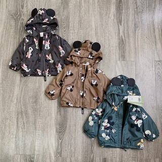 Áo gió lót nỉ Micky HM dư xịn bé trai bé gái