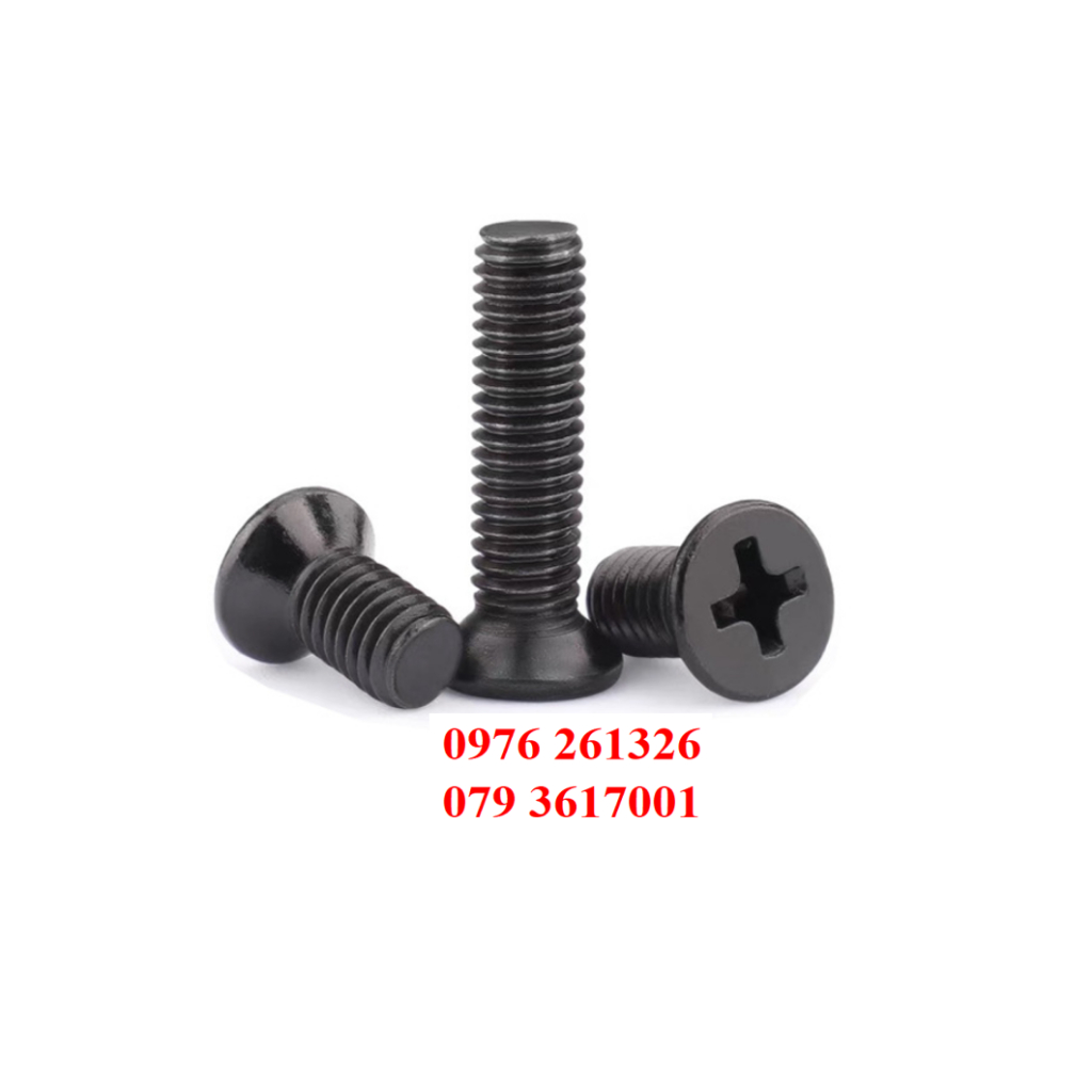 ỐC BẮT MAIN MÁY TÍNH KM_VÍT MÁY ĐẦU PHẲNG KM_VÍT MÁY ĐẦU CHÌM CHÉO KM_M3 ,M6 _ BỊCH 50 CON