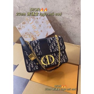 Túi di or cd montaigne thời trang full box