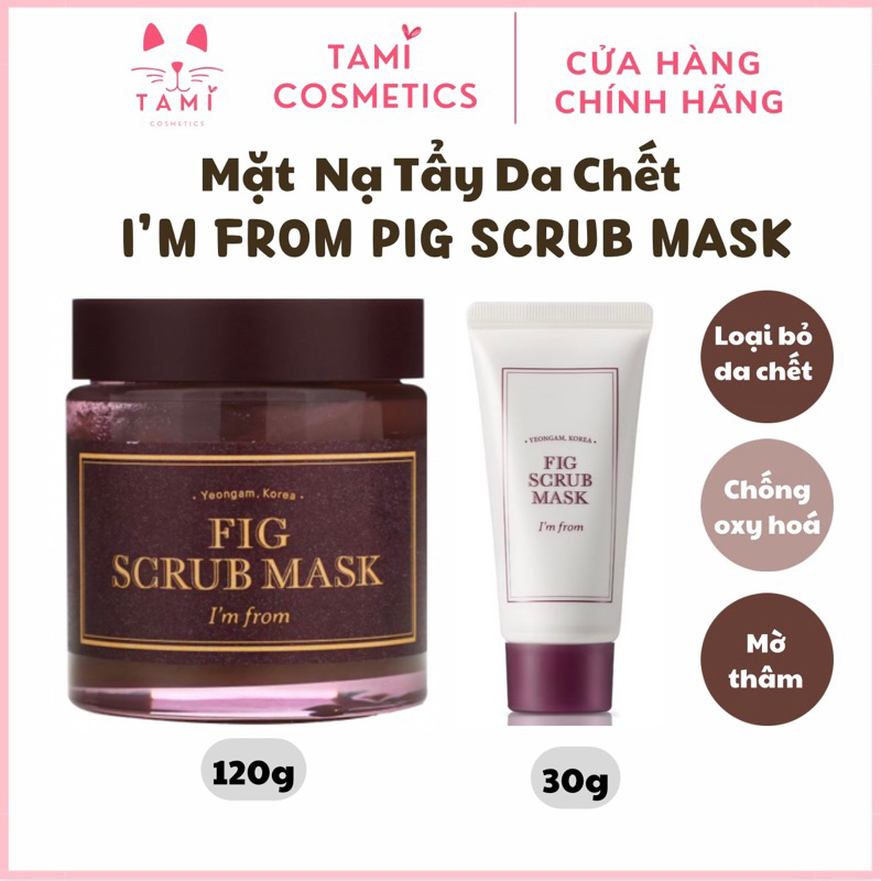 Mặt Nạ Tẩy Da Chết I’m From Fig Scrub Mask