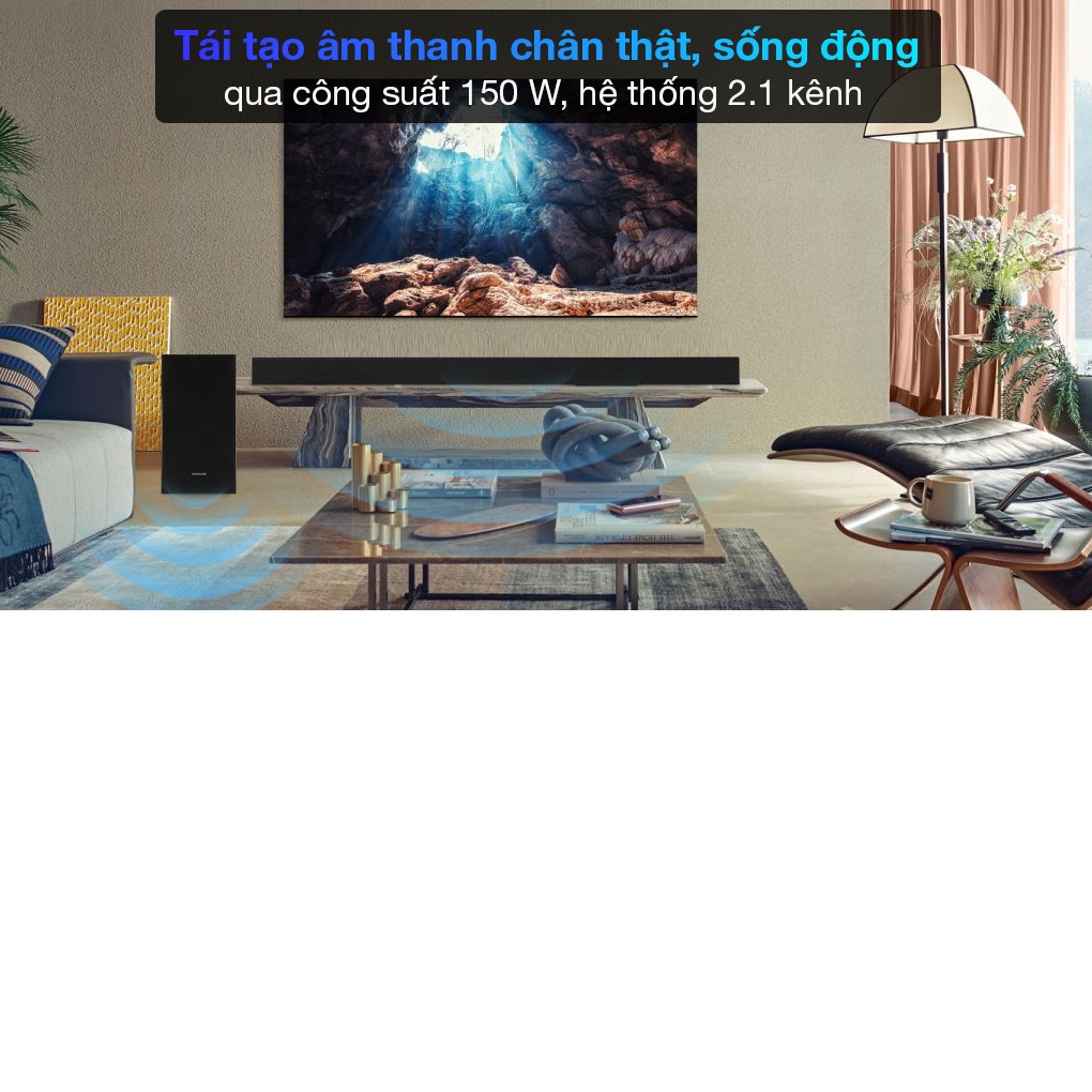 Bộ Loa Thanh Samsung HW-T420 150W - Hàng Chính Hãng