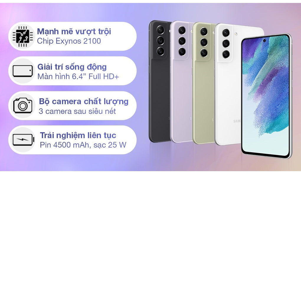 Điện Thoại Samsung Galaxy S21 FE 5G  - Hàng Chính Hãng