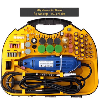 Máy khoan mini,Máy mài mini bộ khoan mài tiện nhiều chi tiết C35