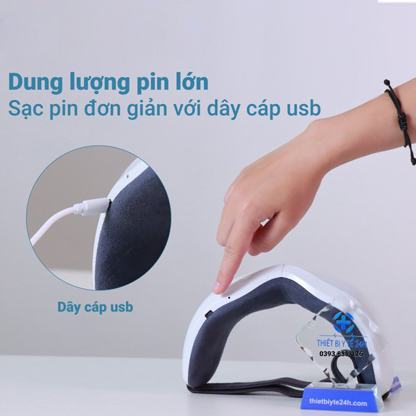 Máy Massage Mắt Thông Minh Smart Eye Massage HY-01, Máy Massage Mắt Hồng Ngoại, Máy Mát Xa Giảm Thâm Cuồng Mắt