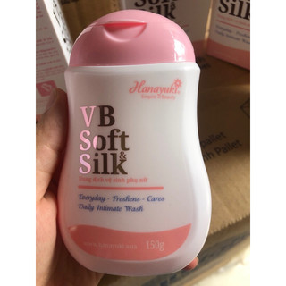 Dung dịch vệ sinh phụ nữ Hana Soft Silk/VB Soft Silk 150ml