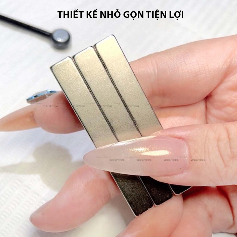 Nam châm siêu dài - Nam châm hút mắt mèo - Nam châm tạo hình mắt mèo chuyên dụng nail