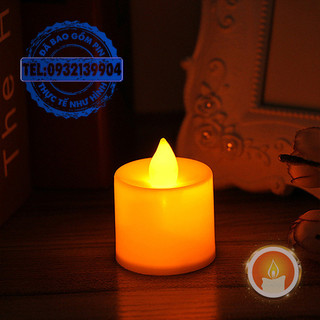 Nến điện tealight loại tốt dùng 3 pin AG10