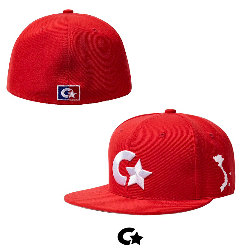 Nón Cash Fitted Hats - Red
