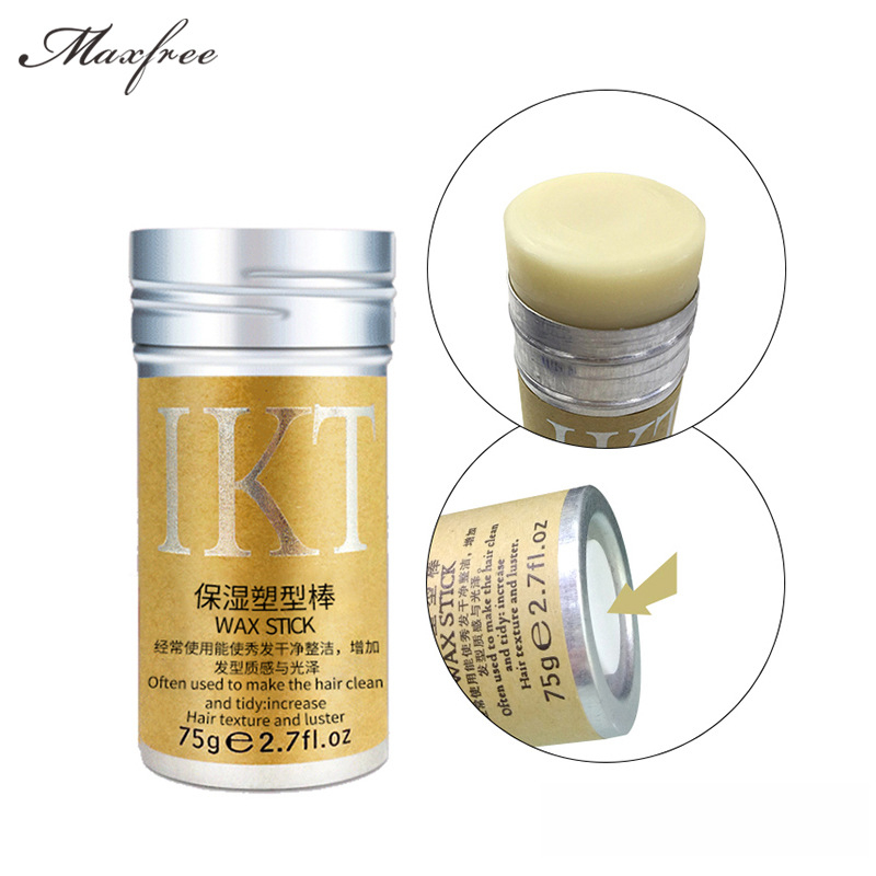 Sáp Vuốt Tóc Nam Nữ IKT Wax Stick 75g tạo kiểu giữ nếp tóc con giúp dưỡng ẩm cố định tóc trong 16 tiếng