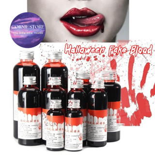 Phẩm màu đỏ hóa trang - Máu giả vật phẩm hóa trang màu đỏ cosplay,phẩm giả huyết an toàn dễ sử dụng Cornie.store
