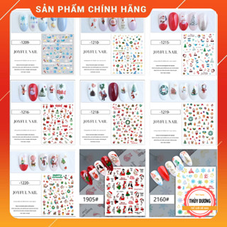 Sticker dán móng Noel, Giáng Sinh 2