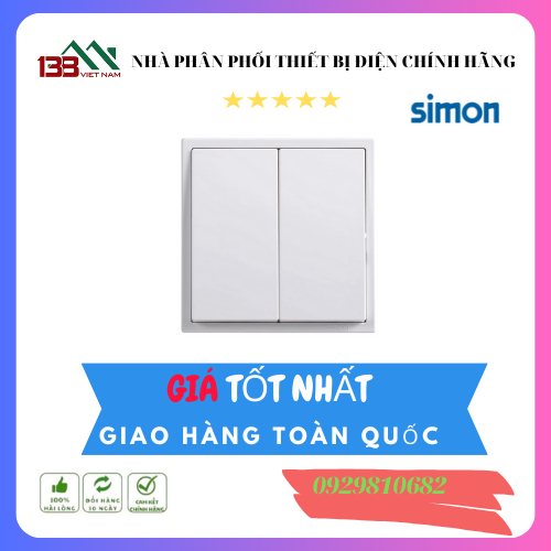 [ Hàng Chính Hãng] Module Công Tắc Đôi 1 Chiều 701021,2 Chiều 701022 - Simon I7