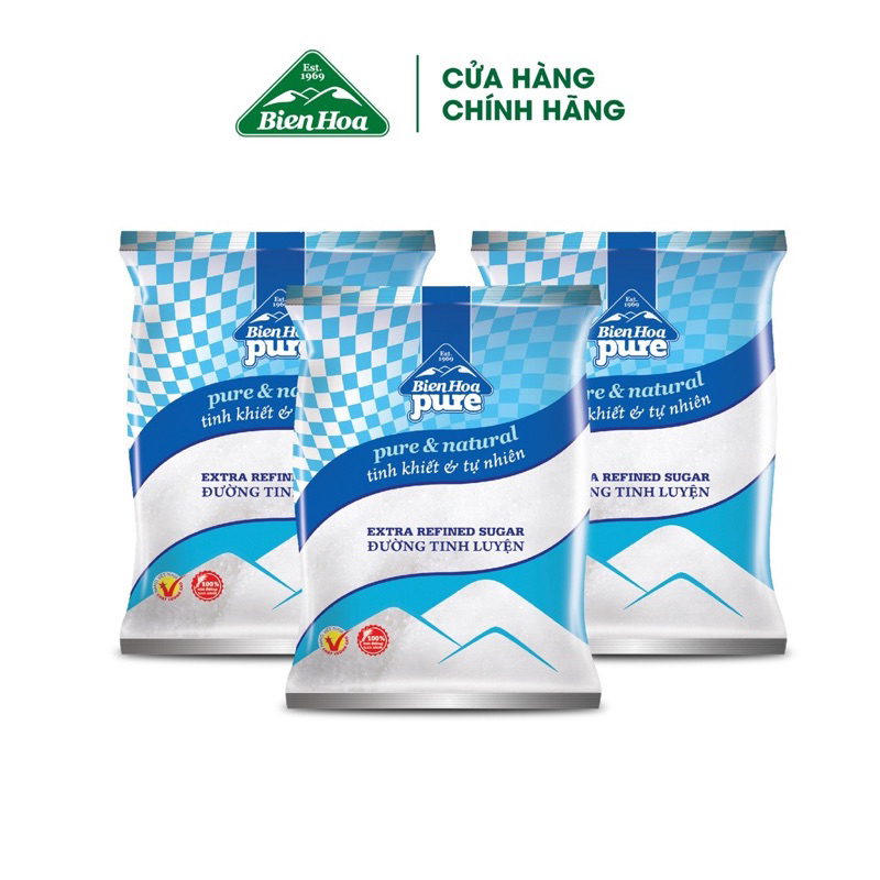 Đường Biên Hoà 1kg - Đường kg lẻ thơm ngon