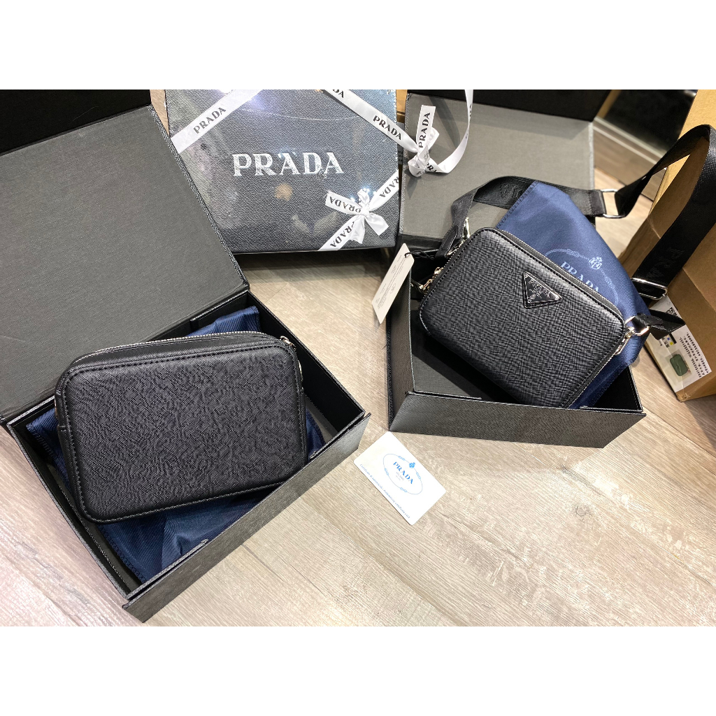 TÚI PRADA MESSENGER DA XƯỚC SZ19