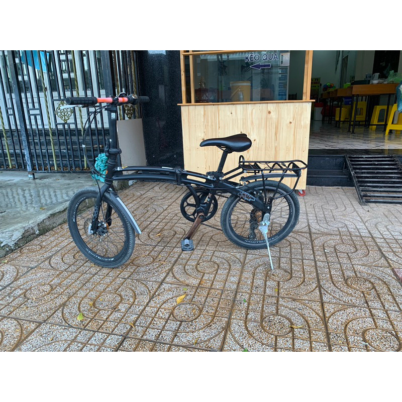 xe đạp Nhật gấp gọn nguyên jin nguyên bản