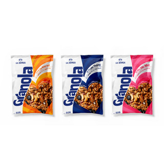 Granola ăn kiêng túi tiện lợi 50g DK Harvest