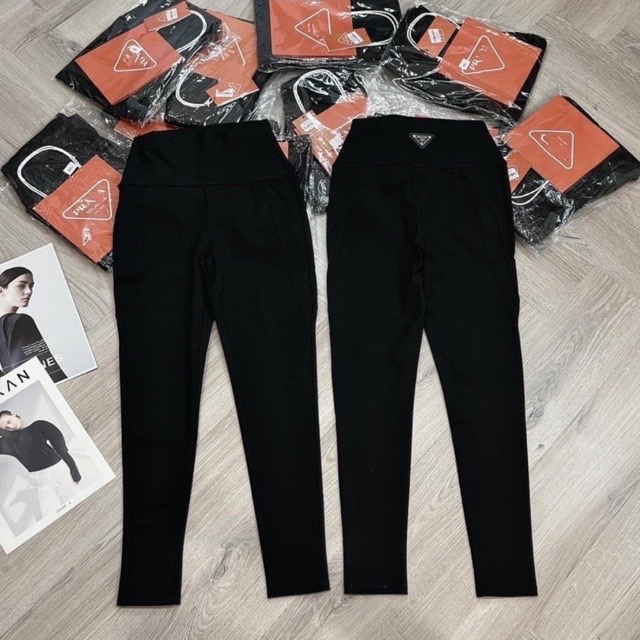 Quần legging cạp cao nâng mông dáng dài siêu cấp chất vải cotton co giãn VA071