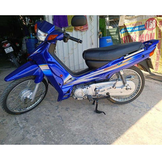 Tem rời sirius V dán xe xanh
