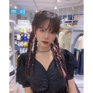 Tóc giả tết thắt bím JQ36 💖FREESHIP💖 tóc tết thắt bính, tóc giả thắt bím, tóc giả nữ tết bính, tóc đuôi sam