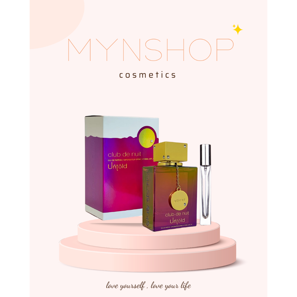 Mẫu Thử 10ml  Nước Hoa Club De Nuit Untold