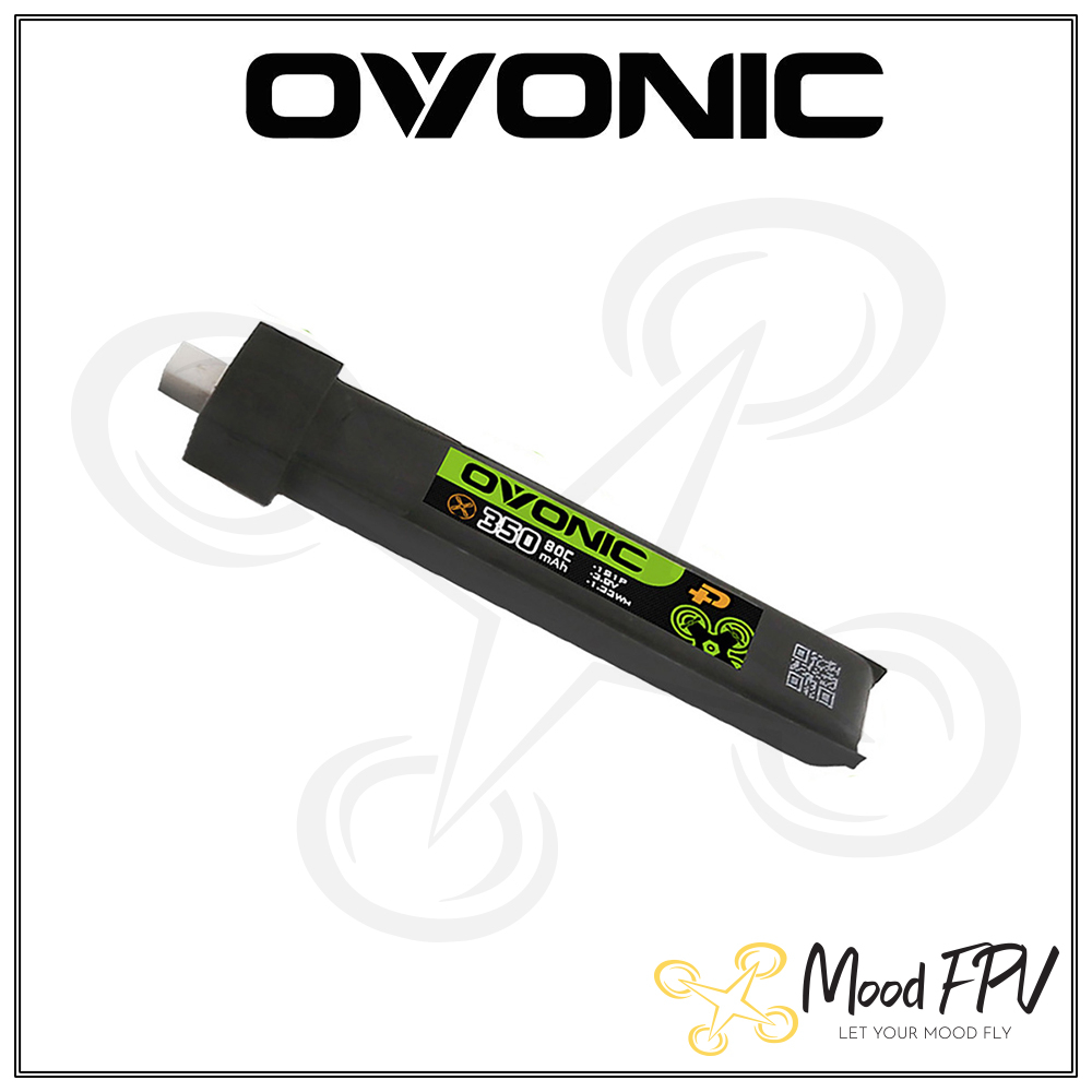 Pin Lipo Ovonic FPV 350Mah 1S 3.7V 80C Chính Hãng